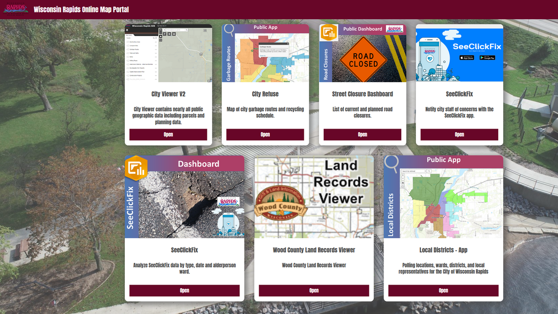 Wisconsin Rapids Online Map Portal